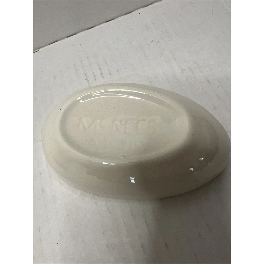 Vintage McNees Covered Egg Dish Trinket Box with Lid #M-319